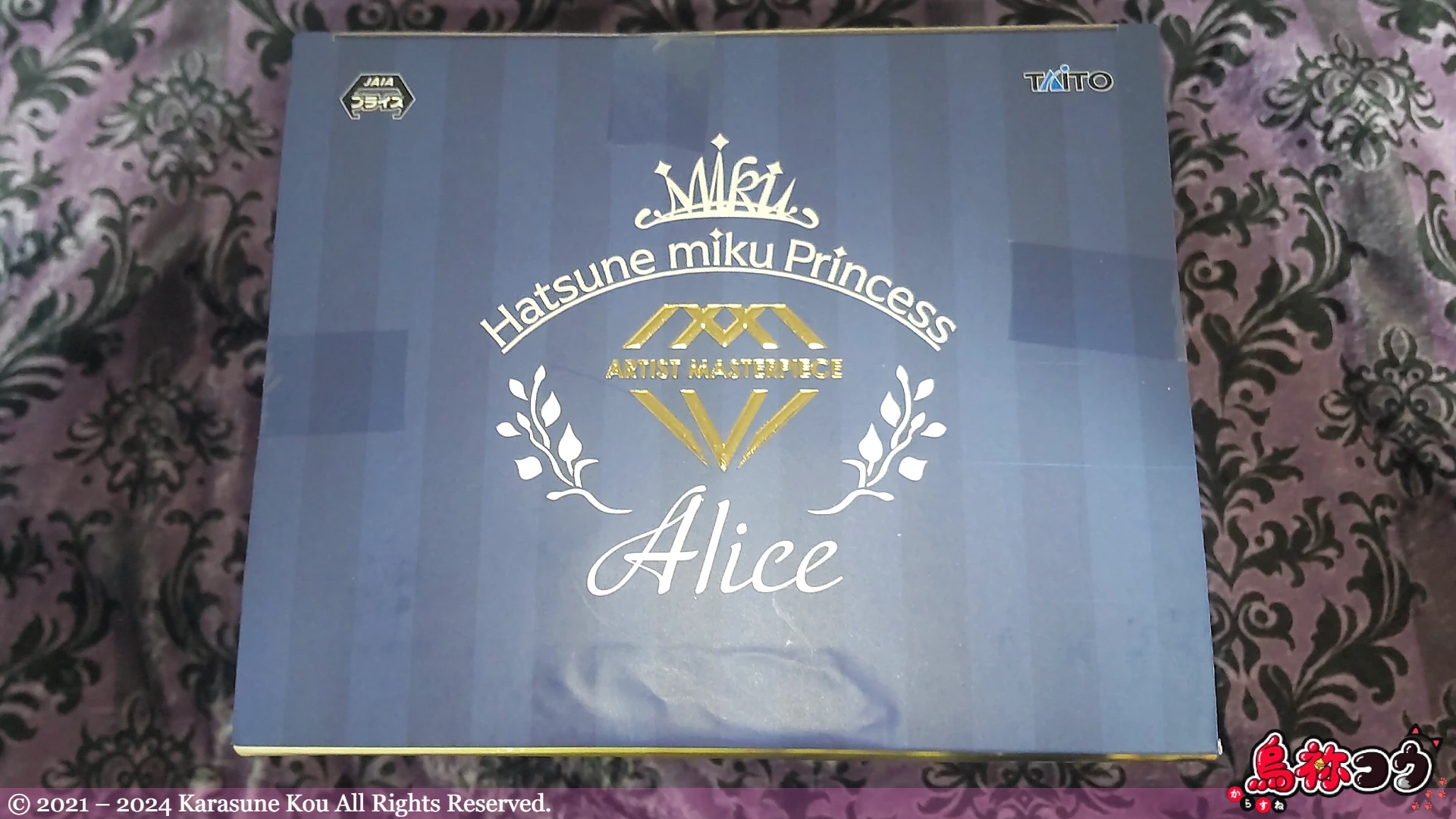 初音ミク Princess AMP フィギュア アリス ver. のパッケージの天面です