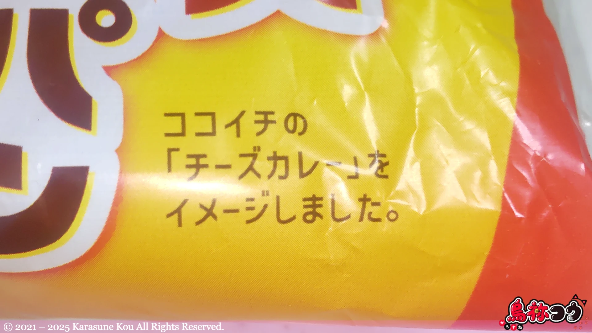 カレーハウスCoCo壱番屋監修チーズカレーパンの説明です